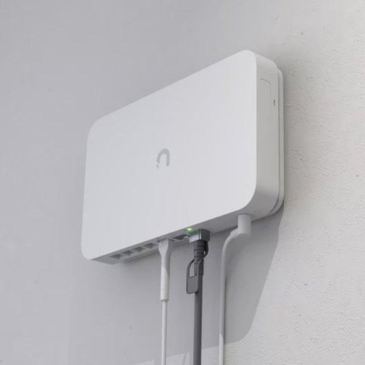 Support mural Ubiquiti pour Gateway UCG-Fiber UXG-Fiber blanc 23 cm