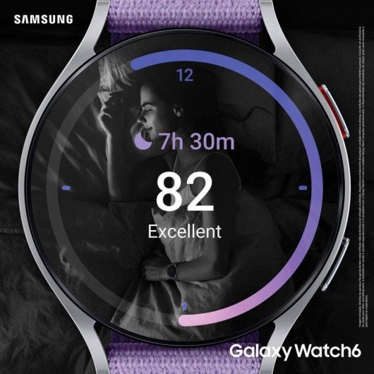 Samsung Galaxy Watch 6 Bluetooth 44mm Aluminium Graphit IP68 Herzfrequenzmesser