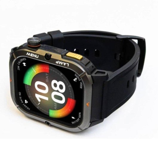 AGM Legion 3 Bluetooth 1,95'' AMOLED Noir Résistant 5ATM Cardiofréquencemètre