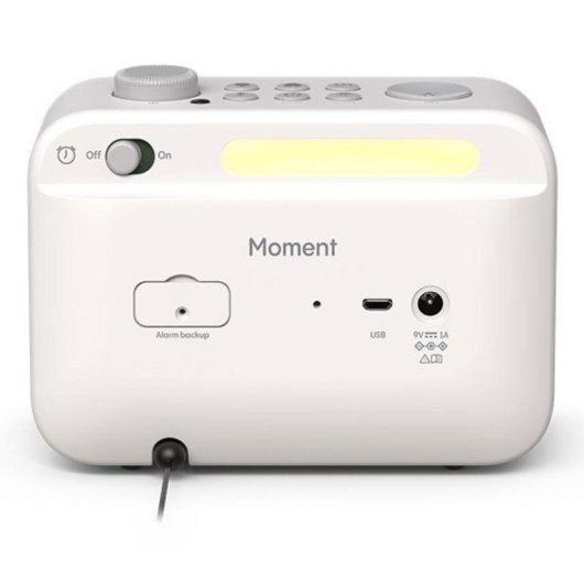 Despertador Pure Moment Weiss Baumwolle Bluetooth 5.3 DAB+/FM