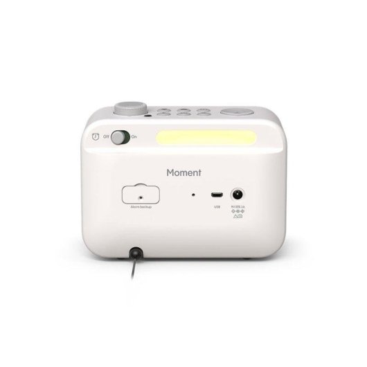 Despertador Pure Moment Weiss Baumwolle Bluetooth 5.3 DAB+/FM