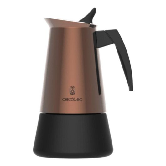Cafetière italienne Cecotec Piccolina 400 Bronze 0,2 L 4 Tasses Acier inoxydable