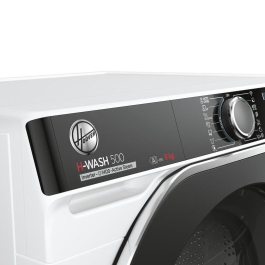 Lavatrice Hoover H-WASH 500 HWP 48AMBC7/1-S 8Kg 1400 rpm A Bianco WiFi