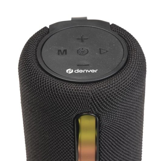 Altoparlanti Denver wireless 2 vie Bluetooth 5.3 10W con LED multicolore