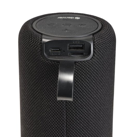 Altoparlanti Denver wireless 2 vie Bluetooth 5.3 10W con LED multicolore
