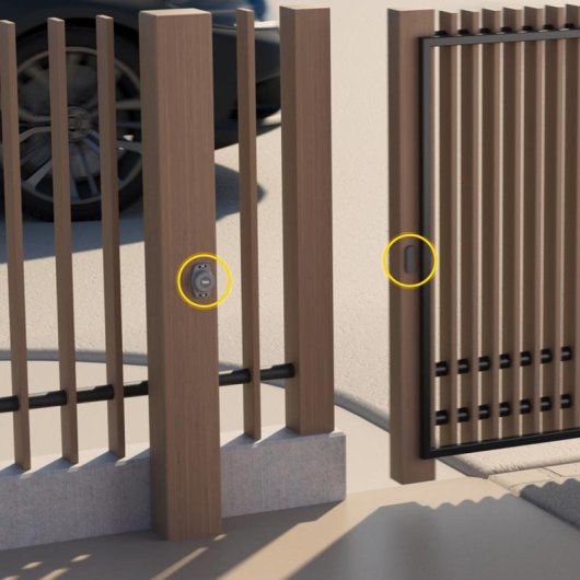 Yale Positionssensor für Garagentor Bluetooth kompakt und einfach zu installieren