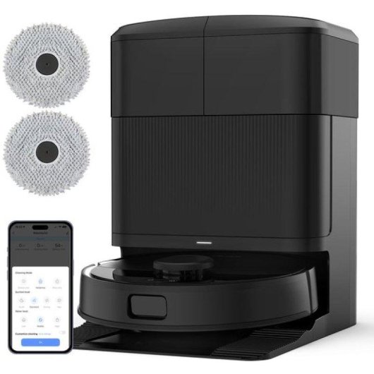 Robot Aspirador Airrobo M2 con Autovaciado Navegación LiDAR 10.000 Pa