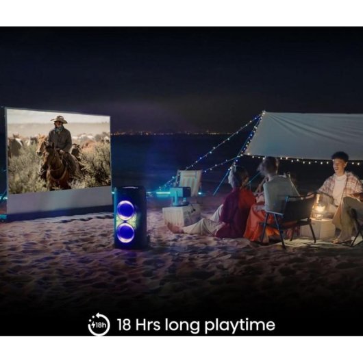 Colunas Hisense Party Thunder sem fios 620W com bluetooth 5.4 e LED