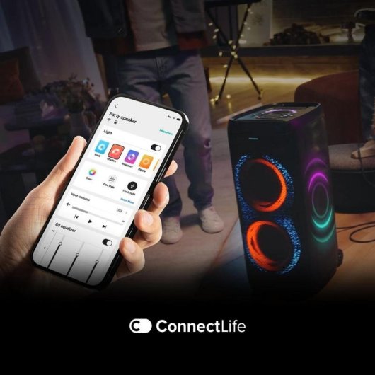 Colunas Hisense Party Thunder sem fios 620W com bluetooth 5.4 e LED