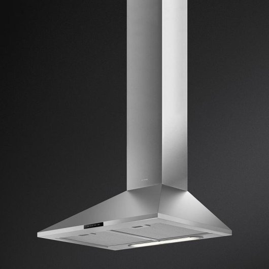 Campana extractora Smeg KDE600EX Canalizado/Recirculación 60 cm acero inoxidable