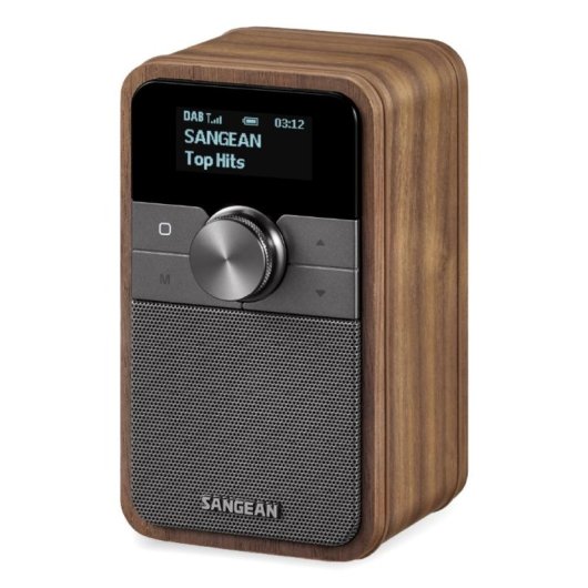 Radio Sangean DDR-8 Bluetooth DAB+ FM legno noce display OLED