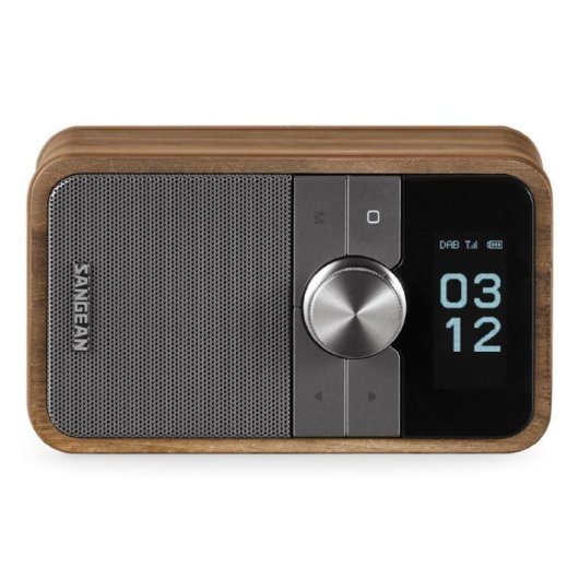 Radio Sangean DDR-8 Bluetooth DAB+ FM legno noce display OLED