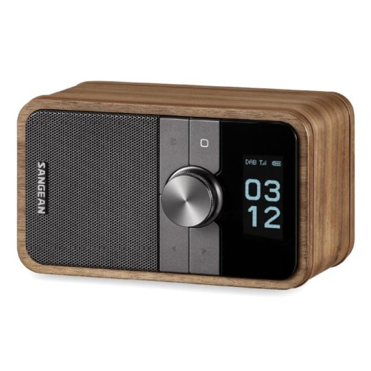 Radio Sangean DDR-8 Bluetooth DAB+ FM legno noce display OLED