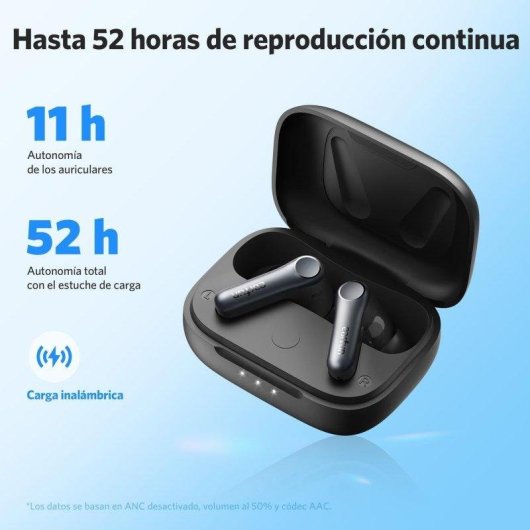 Auricolari Fargo Wireless Bluetooth con Cancellazione Rumore Adattiva e 6 Microfoni
