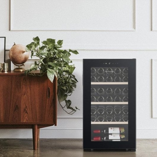 Vinoteca La Sommelière Smart36 Negro 34 Botellas Compresor
