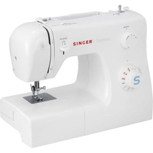 Máquina de coser SINGER Tradition 2259 automática 19 puntadas brazo libre blanca