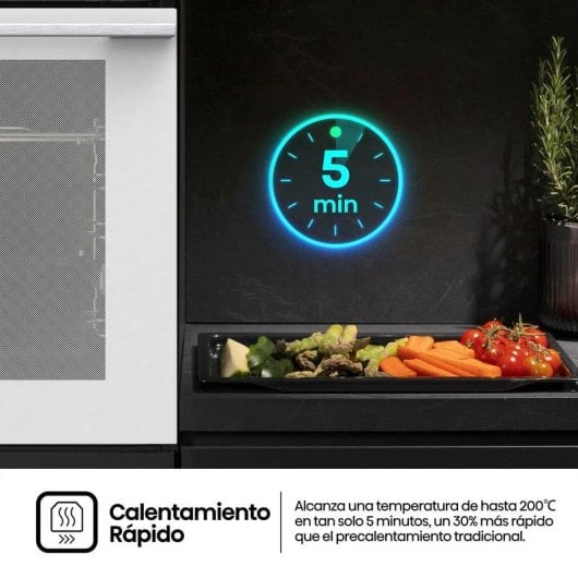 Horno Multifunción Hisense BI64223EPWG 78L 60cm Pirolítico A++ AirFryer Pizza Blanco