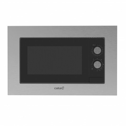 Microondas Cata MC B200 MM X Inox 20 Litros 700W com Grill e Descongelação Automática