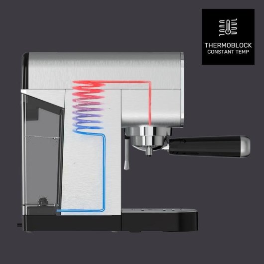 Cafetera Espresso Taurus Euforia Digital 0,9 L 20 bares con vaporizador