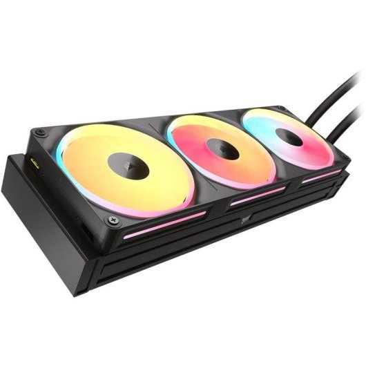Wasserkühlung Corsair iCUE LINK TITAN II 360 Ultra LX LCD, 3 Lüfter