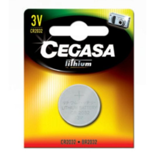 Knopfzelle CR2032 Cegasa 3V 1 Batterie