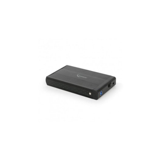 Caja PC Gembird EE3-U3S-3 3.5'' Aluminium Schwarz USB 3.2 Gen 1