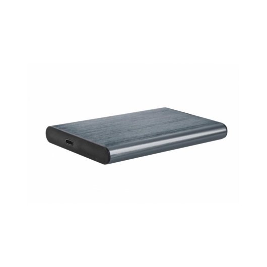Caja PC Gembird EE2-U3S-6-GR 2,5'' Aluminium USB Typ-C Plug & Play