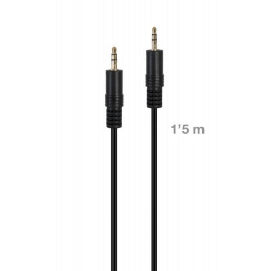 Audiokabel Fonestar JACK-MM-1-5 3,5 mm Stecker zu Stecker 1,5 m schwarz