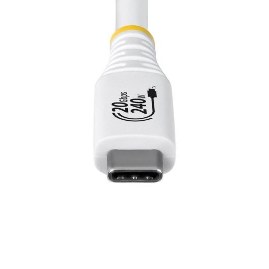 Câble USB4 StarTech.com 20Gbps USB-C 2m PD 240W 4K120 Blanc