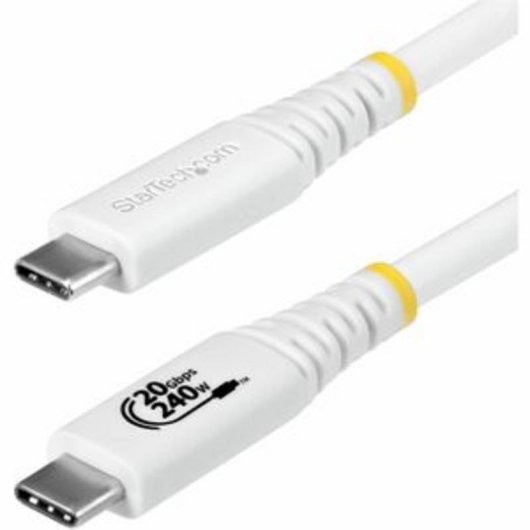 Câble USB4 StarTech.com 20Gbps USB-C 2m PD 240W 4K120 Blanc