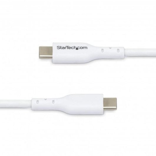 Câble USB-C StarTech.com 2m blanc charge rapide 60W 3A pack 2