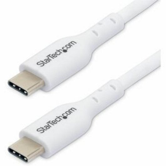 Câble USB-C StarTech.com 2m blanc charge rapide 60W 3A pack 2
