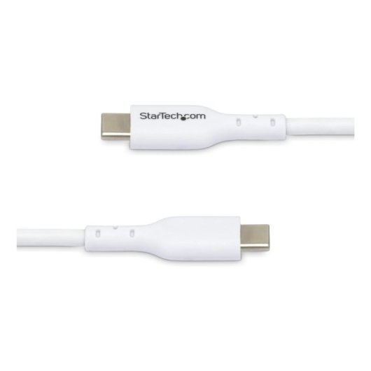 Cable USB-C de Carga 1m Pack de 2 StarTech.com USB 2.0 60W 3A Blanco
