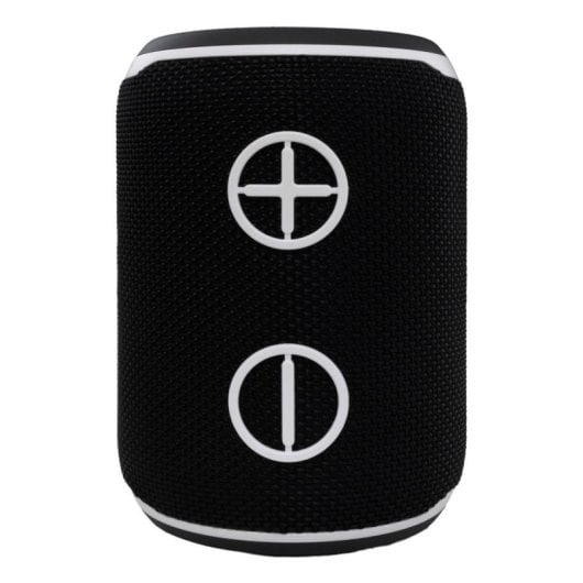 Altavoces White Shark portátiles inalámbricos 10W con Bluetooth y LED multicolor