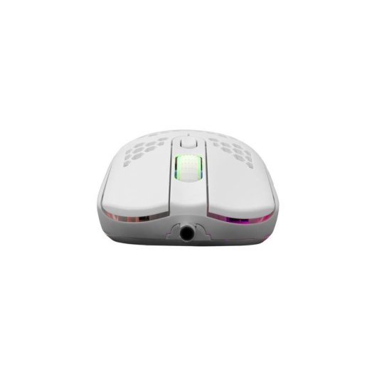 Mouse White Shark GALAHAD White USB 7200 DPI Ambidestro Bianco RGB