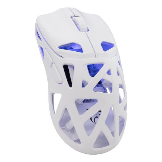 Rato White Shark DAGONET Bluetooth 12000 DPI Branco 6 Botões Ambidestro