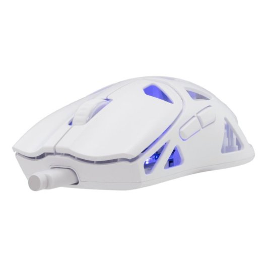 Rato White Shark DAGONET Bluetooth 12000 DPI Branco 6 Botões Ambidestro