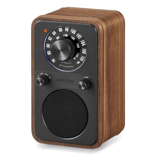 Radio SANGEAN WR-9 Portabel Analoge AM/FM 8W Nuss