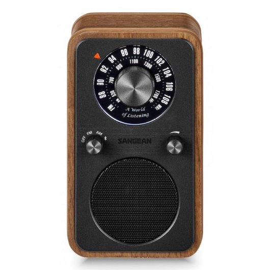 Radio SANGEAN WR-9 Portabel Analoge AM/FM 8W Nuss