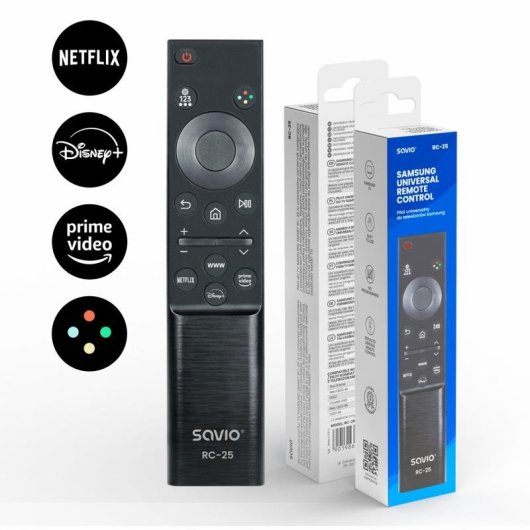 Fernbedienung Savio RC-25 Samsung TV IR kabellos