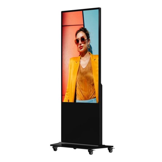 Monitor Hikvision DS-D6055UN-D/S 55" UltraHD 4K IPS LED Android WiFi 24/7