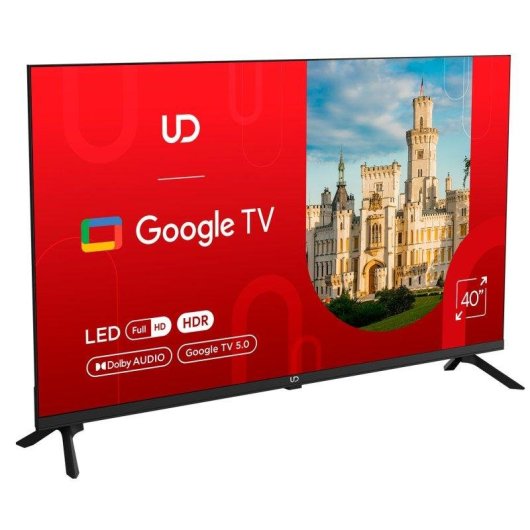 TV Blaupunkt LED 40GFC5210S 40" Full HD 60Hz Smart TV Google TV HDR Dolby Audio