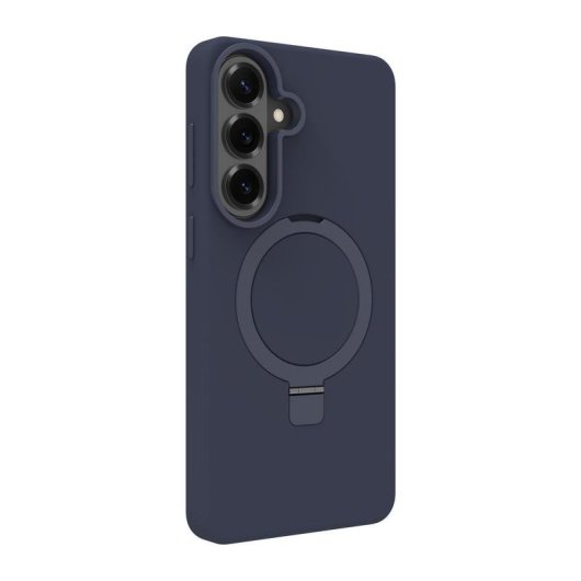 Funda para móvil dbramante1928 Roskilde MAG Kick ICON Blau mit Ständer für Galaxy S26+
