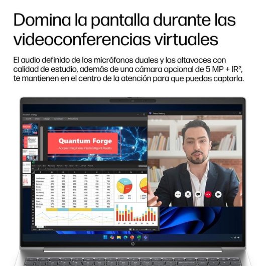 Portátil HP ProBook 4 G2a 16" AMD Ryzen 5 220 16GB 512GB SSD Radeon 740M Windows 11 Pro