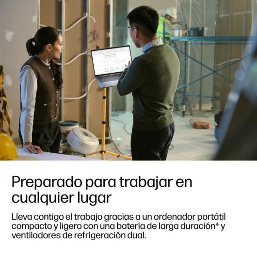 Portátil HP ZBook 8 G2i 16" Intel Core Ultra 7 356H 32GB 1TB SSD Intel Graphics Windows 11 Pro