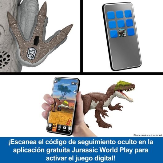 Figurine action Carnotauro Jurassic World Mattel