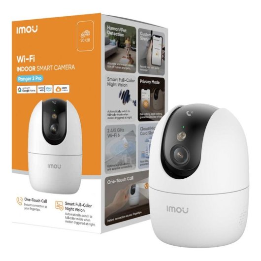 Überwachungskamera Imou Ranger 2 Pro 4K Nachtsicht Innen KI Audio Bidirektional