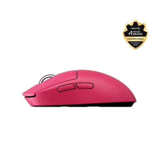 Ratón Logitech G PRO X SUPERLIGHT 2c RF inalámbrico 44000 DPI Rosa 5 botones