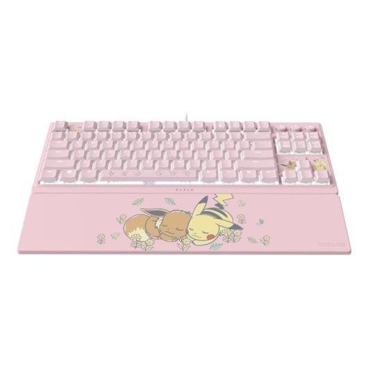 Tastatur Razer Ornata V3 Tenkeyless Hybrid Membran mechanisch RGB rosa