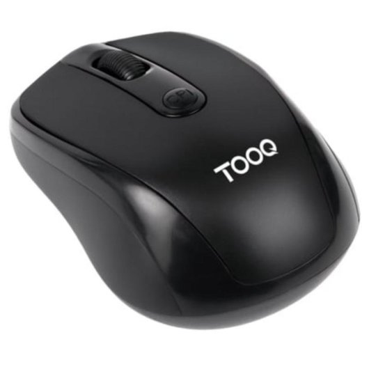Ratón TooQ TQMW-1103-B Sans Fil 2.4 GHz 1600 DPI Noir Ambidextre